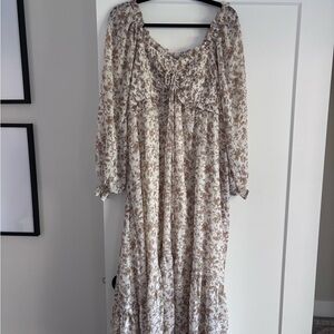 Floral Print Women's Dress